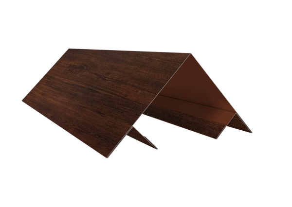 Планка угла внешнего составная верхняя 0,45 Print Premium Cherry Wood Dark FTC (3м)
