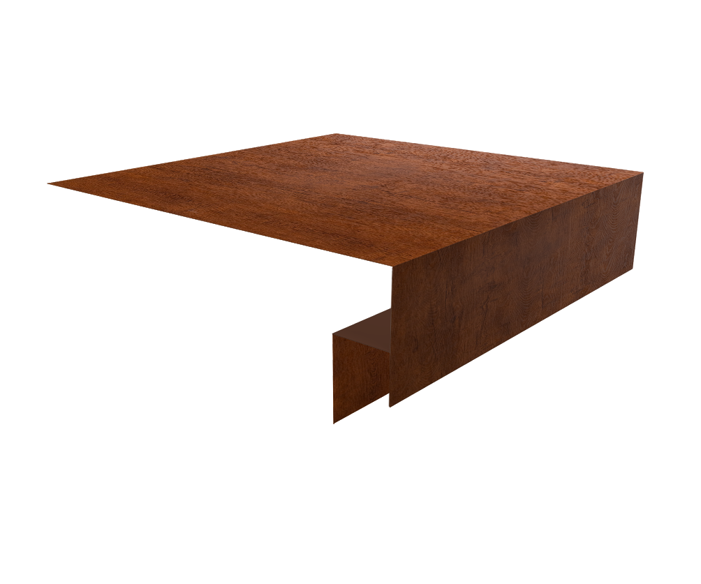 Планка околооконная сложная Блок-Хаус new Grand Line 250х50х27 (j-фаска) 0,45 Print Premium Golden Wood Fresh TwinColor (2м)