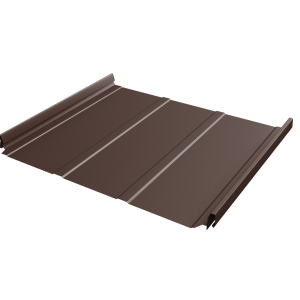 Кликфальц Pro Line Grand Line 0,5 Atlas X с пленкой на замках RAL 8017 шоколад