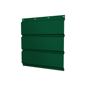 Софит металлический без перфорации 0,45 Drap TR с пленкой RAL 6005 зеленый мох