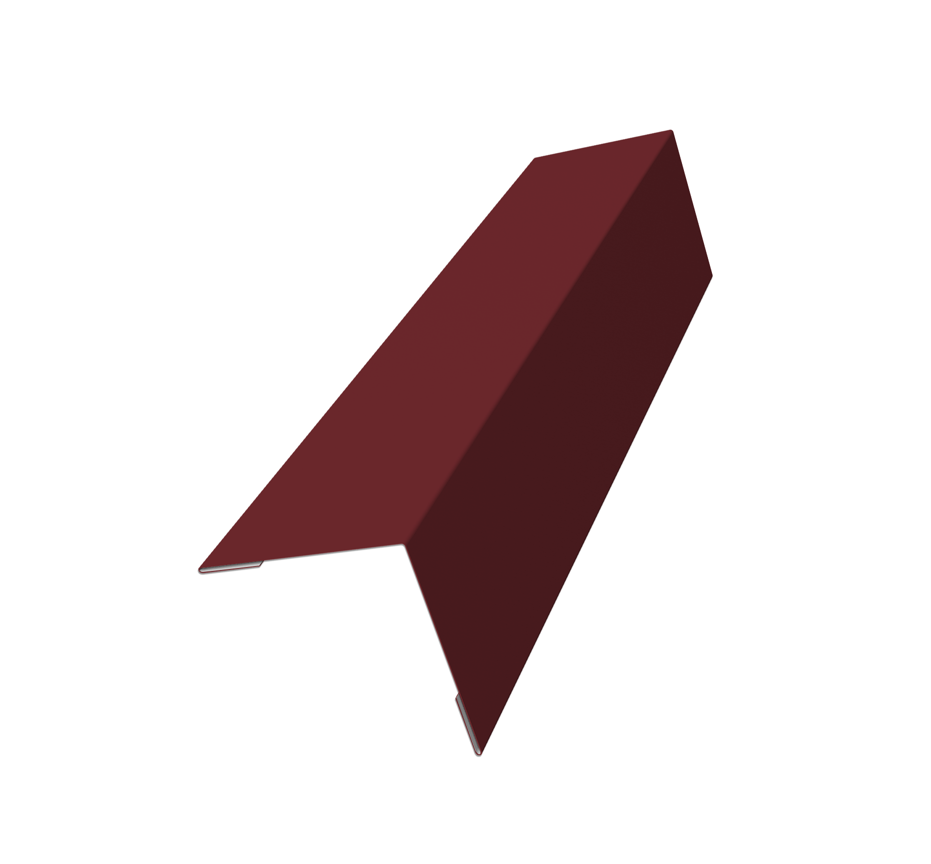 Угол внешний 40х40 0,45 Drap TX RAL 3005 красное вино (2м)