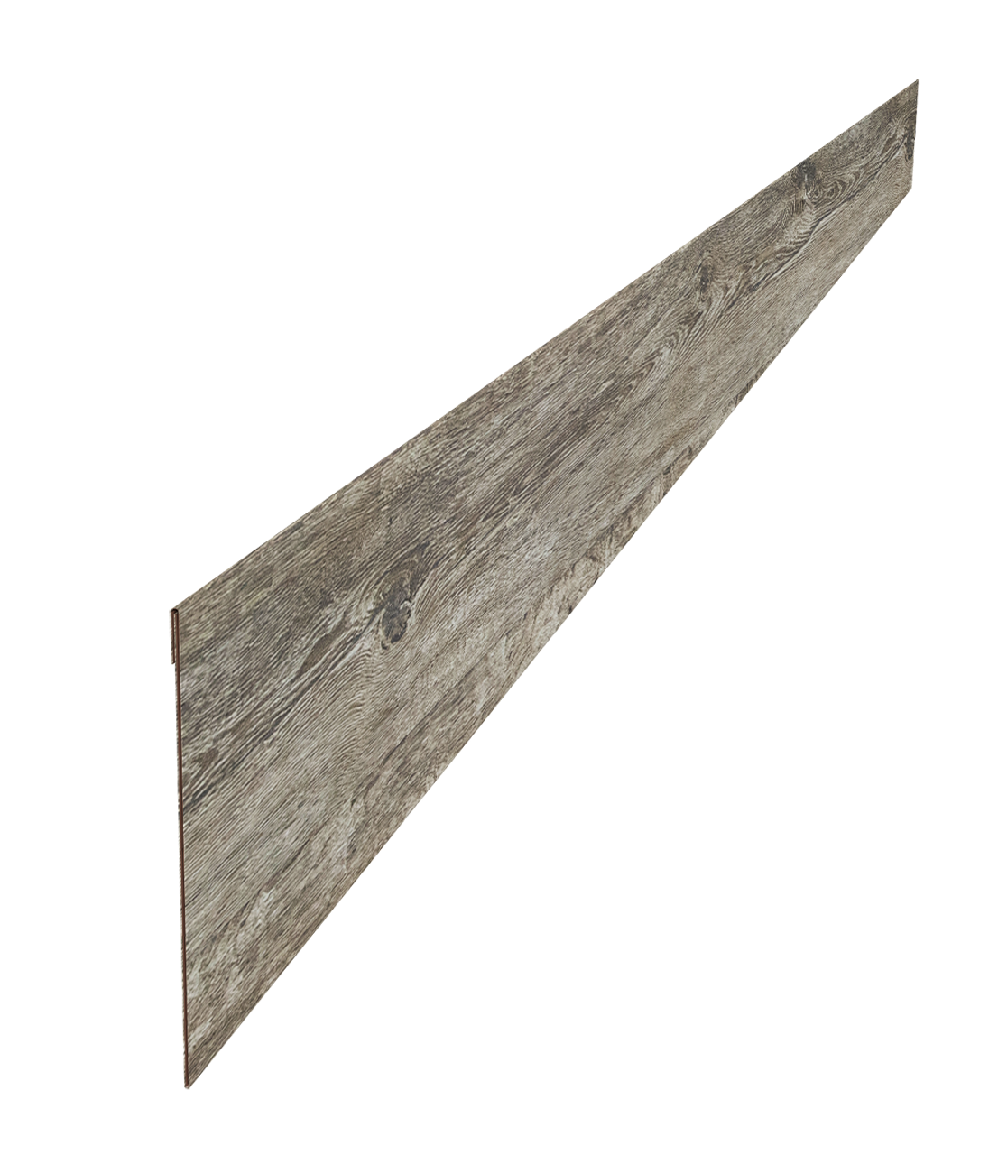 Ламель забора жалюзи Palermo стартовая/финишная для калиток и ворот 0,45 Print Elite Nordic Wood TwinColor