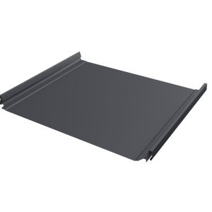 Кликфальц Pro Grand Line 0,45 Drap TR с пленкой на замках RAL 7024 мокрый асфальт