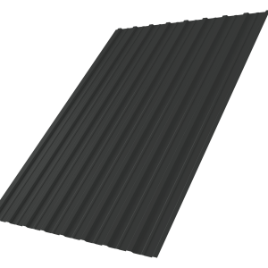 Профнастил С10A 0,5 Satin Matt TX RAL 7016 антрацитово-серый