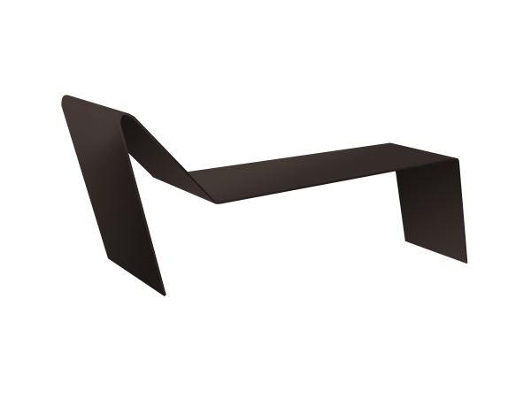 Планка примыкания для мягкой кровли 0,5 Velur X RR 32 темно-коричневый (2м)