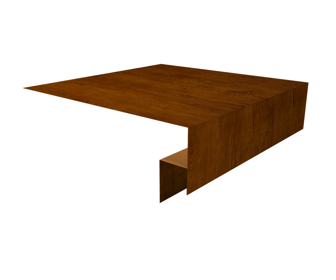 Планка околооконная сложная 200х50х18 (j-фаска) 0,45 Print Premium Golden Wood Intense FTC (2м)