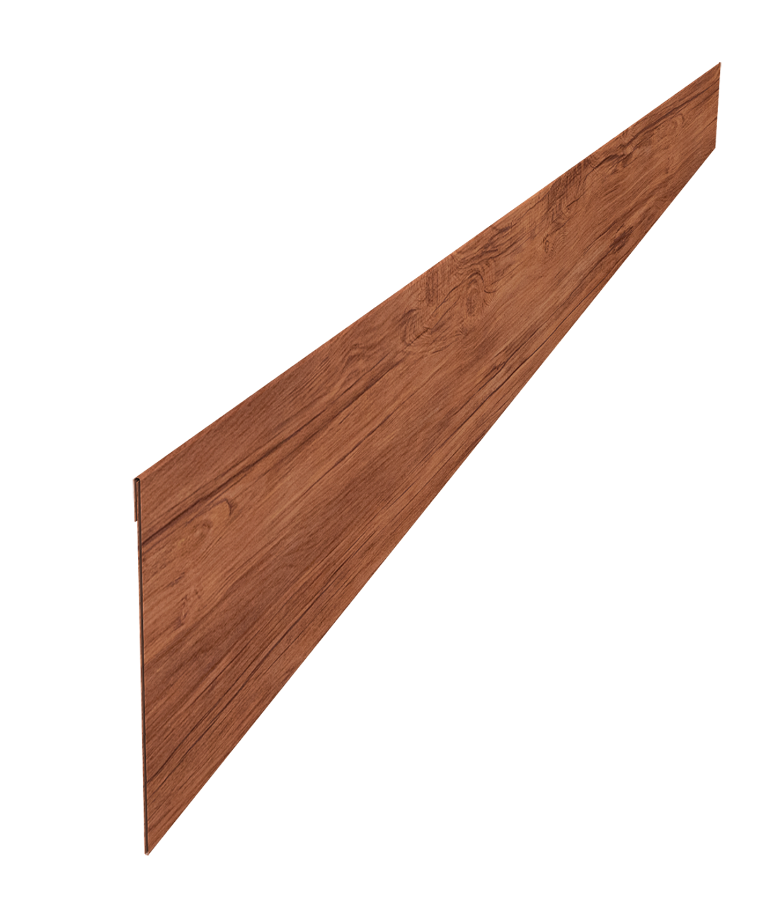 Ламель забора жалюзи Palermo 0,45 Print Premium Rowan Wood Intense FTC