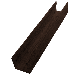 Стойка жалюзи Milan Slim 0,45 Print-double Premium Antique Wood (3м)