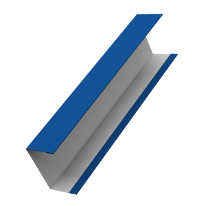 Крышка жалюзи Milan, Tokyo (для калиток, ворот) 0,45 PE RAL 5005 сигнальный синий (2,5м)