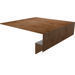 Планка околооконная сложная Экобрус Grand Line 250х50х25 0,45 Print Premium Pine Wood Fresh (3м)