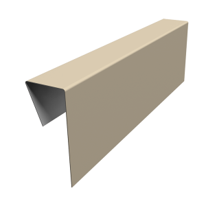 Планка приемная оконная фибросайдинга 0,45 Drap TX RAL 1015 светлая слоновая кость (3м)