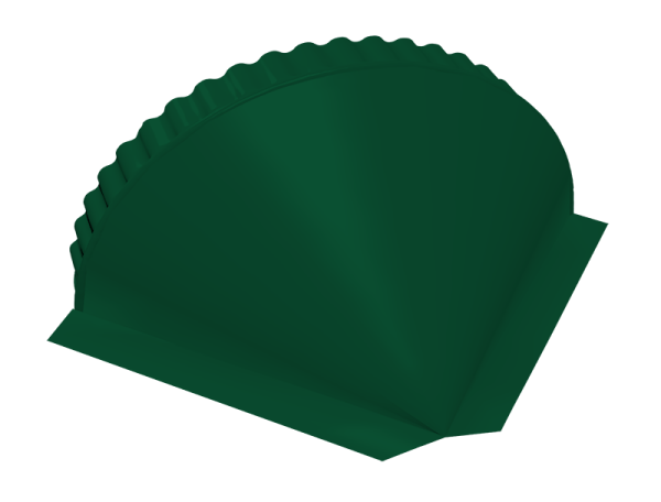Заглушка конусная 0,45 Drap ST RAL 6005 зеленый мох
