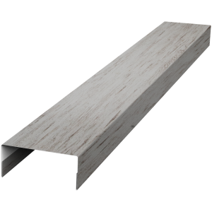 Крышка 30х20 жалюзи Texas 0,45 Print Elite Snow Wood TwinColor (2,5м)