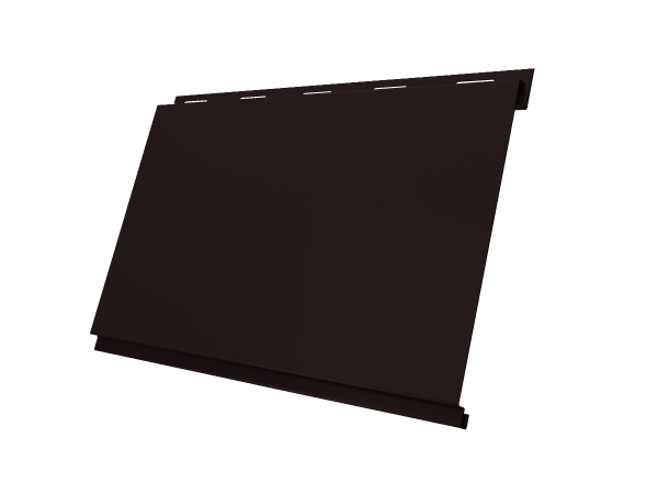 Вертикаль 0,2 classic 0,45 Drap-double TX с пленкой RAL 9005 черный