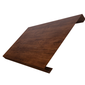 Ламель лицевая 200 забора жалюзи Texas 0,4 Print Premium с пленкой Cherry Wood Fresh TwinColor
