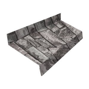 Отлив простой 70 0,45 Print Elite Fine Stone TwinColor (2м)