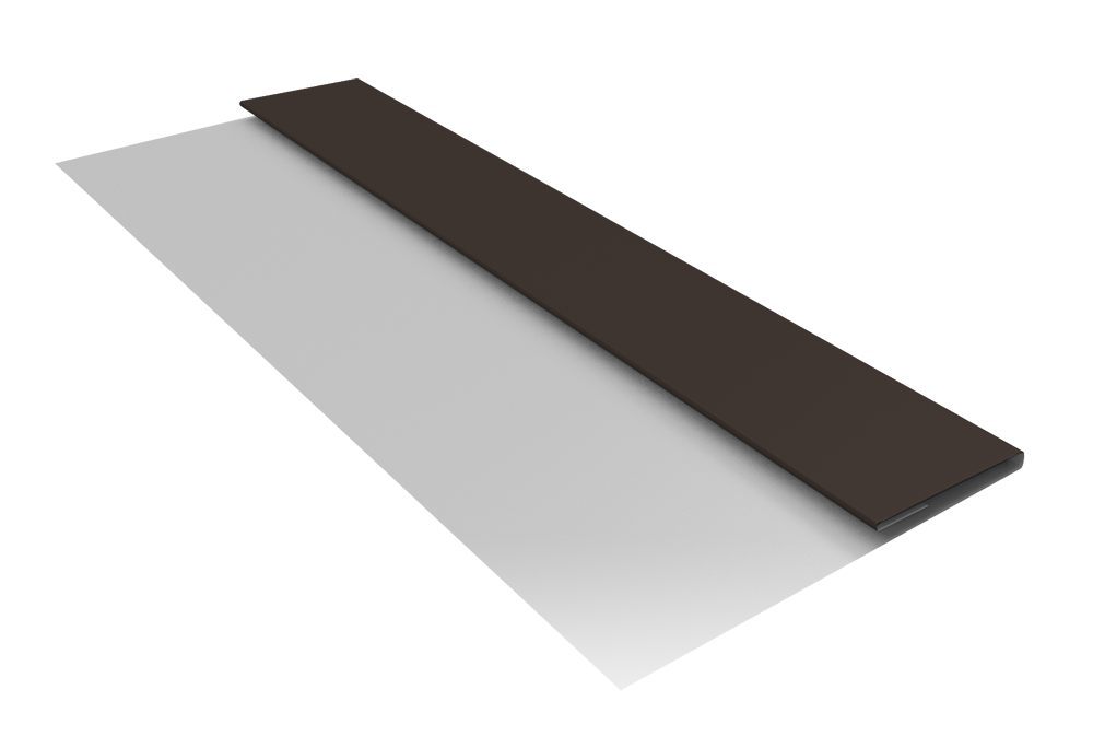 Планка стартовая Блок-Хаус new Grand Line 0,5 PurPro Matt 275 RR 32 темно-коричневый (3м)