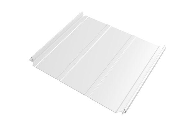 Кликфальц Double Pro Line Grand Line 0,45 Drap TX с пленкой на замках RAL 9003 сигнальный белый