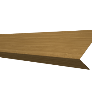 Ламель обратная 50 забора жалюзи Texas 0,45 Print Elite с пленкой Honey Wood TwinColor