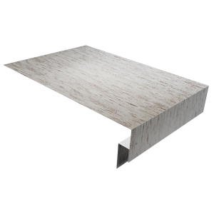 Планка околооконная сложная 250х50х12 (j-фаска) 0,45 Print Elite Snow Wood TwinColor (3м)