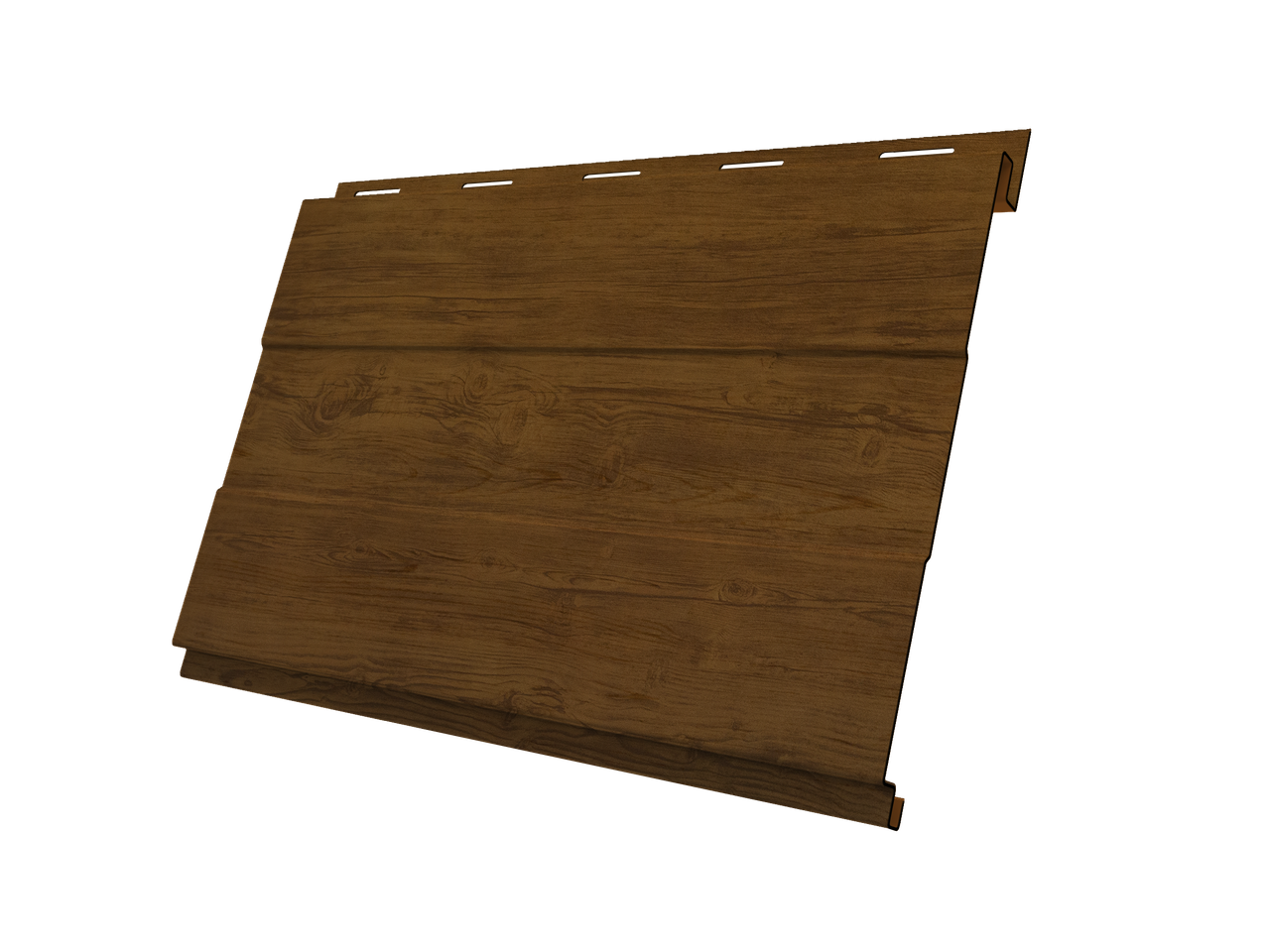 Софит Вертикаль 0,2 prof Grand line 0,45 Print Elite с пленкой Golden Wood TwinColor