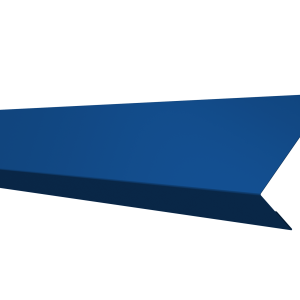 Ламель лицевая 50 забора жалюзи Texas 0,45 PE с пленкой RAL 5005 сигнальный синий