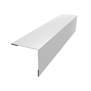 Планка завершающая 50х50 жалюзи Milan 0,45 Drap RAL 9003 сигнальный белый (3м)