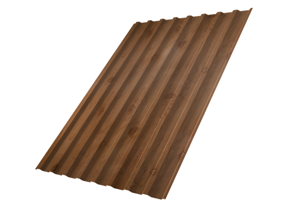 Профнастил С20B 0,45 Print Premium Pine Wood Fresh