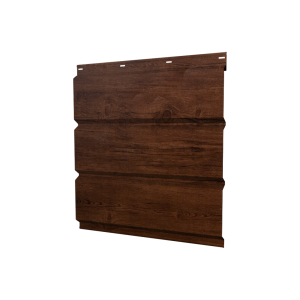 Софит металлический без перфорации 0,45 Print Premium с пленкой Cherry Wood Fresh TwinColor