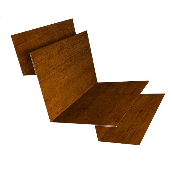 Угол внутренний сложный 90 град. 0,4 Print Premium Golden Wood Intense FTC (2м)