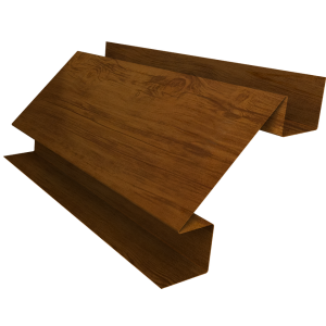 Угол внутренний сложный 75мм 0,45 Print-Double Elite Golden Wood (3м)