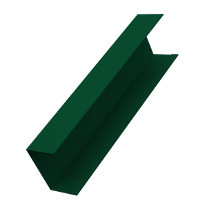 Крышка жалюзи Milan, Tokyo (для калиток, ворот) 0,45 PE-Double RAL 6005 зеленый мох (2,5м)