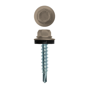 Саморез кровельный 4,8х29 (250шт) сверло №1 RAL 1035