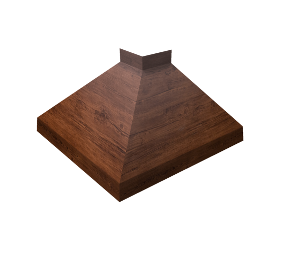 Угол отлива внешний 100 0,4 Print Premium с пленкой Cherry Wood Fresh TwinColor
