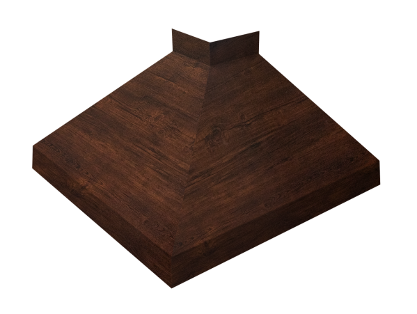 Угол отлива внешний 200 0,4 Print Premium с пленкой Cherry Wood Dark FTC