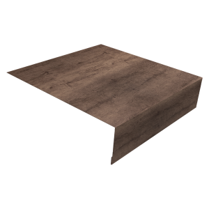 Планка околооконная простая 200х50 0,45 Print Premium Almond Wood Fresh (2м)