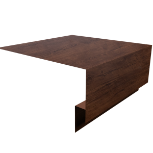 Планка околооконная сложная Блок-Хаус new Grand Line 250х75х27 0,4 Print Premium Cherry Wood Fresh TwinColor (3м)