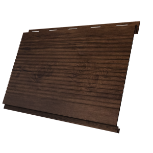 Софит Вертикаль 0,2 Grand Line gofr 0,45 Print Premium с пленкой Cherry Wood Fresh TwinColor