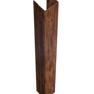 Стойка жалюзи Texas для монтажа без крепежного вкладыша 0,45 Print-double Premium Golden Wood Intense F (1,8м)