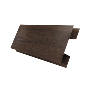 Планка H-образная Экобрус 0,45 Print Elite с пленкой Antique Wood TwinColor (3м)