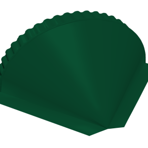 Заглушка малая конусная 0,5 Satin RAL 6005 зеленый мох