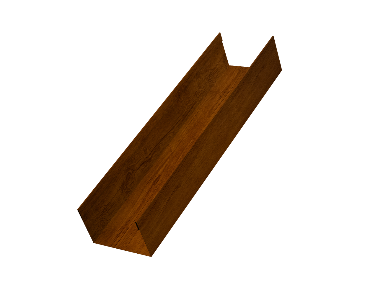 Стойка жалюзи Milan,Tokyo 0,45 Print-double Premium Golden Wood Intense F (2м)