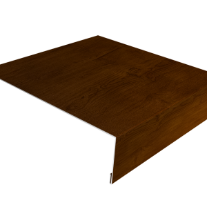 Планка лобовая/околооконная простая 190х50 0,45 Print-Double Premium Golden Wood Intense F (2м)