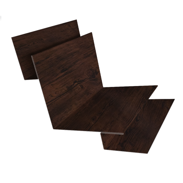 Угол внутренний сложный 90 град. 0,45 Print Elite Cherry Wood TwinColor (3м)