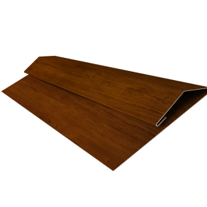 Планка стартово-финишная Экобрус Grand Line 0,45 Print-Double Premium Golden Wood Intense F (2м)