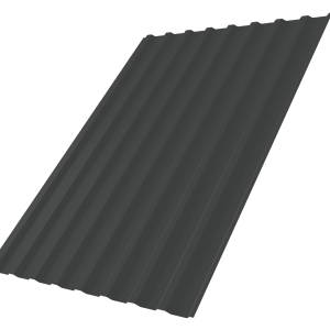 Профнастил С20B 0,5 Satin Matt TX RAL 7016 антрацитово-серый