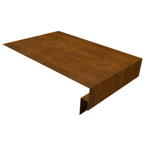 Планка околооконная сложная 250х50х12 (j-фаска) 0,45 Print-Double Elite Golden Wood (3м)