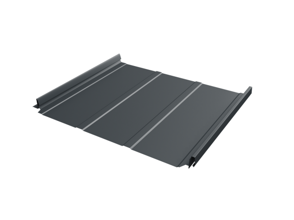 Кликфальц Pro Line Grand Line 0,45 Drap ST с пленкой на замках RAL 7016 антрацитово-серый
