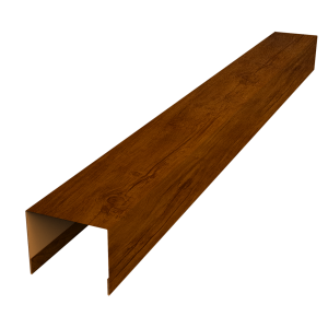 Крышка жалюзи Palermo 0,45 Print Premium Golden Wood Intense FTC (2,5м)