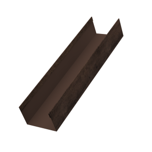 Стойка жалюзи Milan,Tokyo 0,45 Print-double Elite Antique Wood (2,5м)